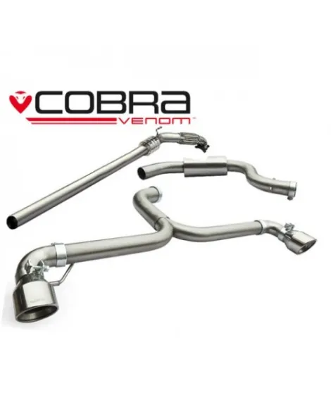 VW Golf GTI MK6 (5K) 09-12 Cobra Sport Turbo Back System with Sports Cat (Venom Range) VW Golf GTI MK6 (5K) 09-12 Cobra Sport Turbo Back System with Sports Cat (Venom Range)